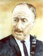 Pee Wee Russell portrait